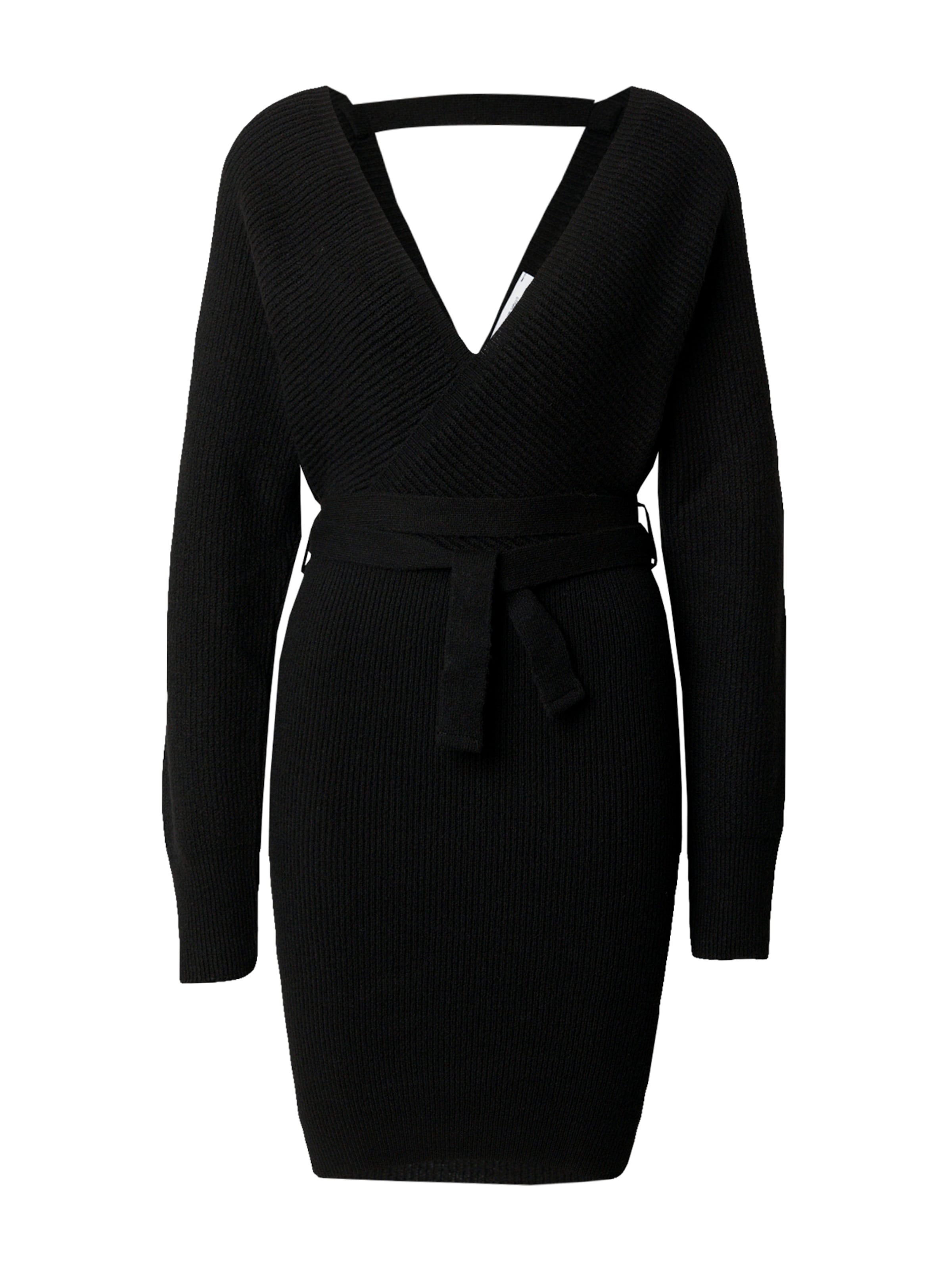 ABOUT YOU Рокля 'Hanni' в черно: отпред