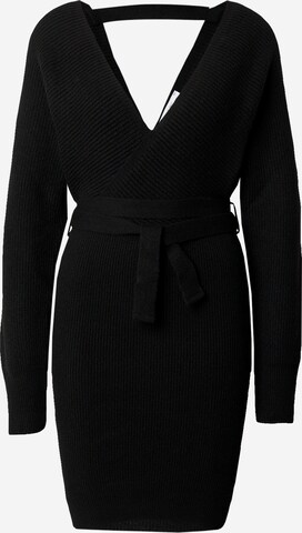 Robe 'Hanni' ABOUT YOU en noir : devant