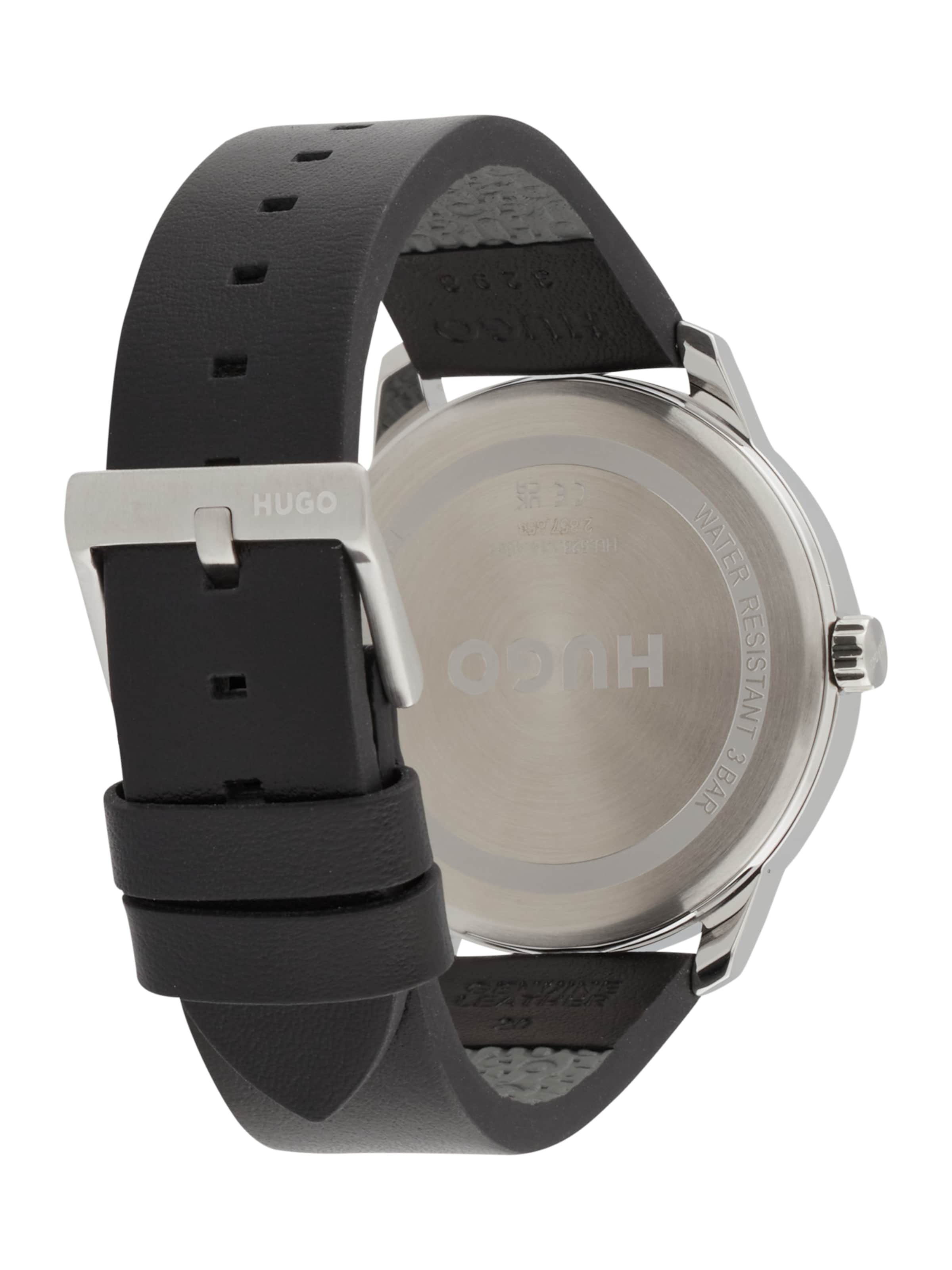 Montre à affichage analogique 'STAMP' HUGO en noir