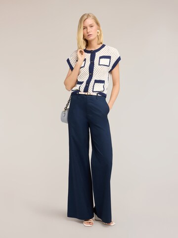 MOTIVI - Pierna ancha Pantalón en azul