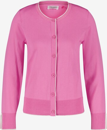 GERRY WEBER Knit Cardigan in Pink: front