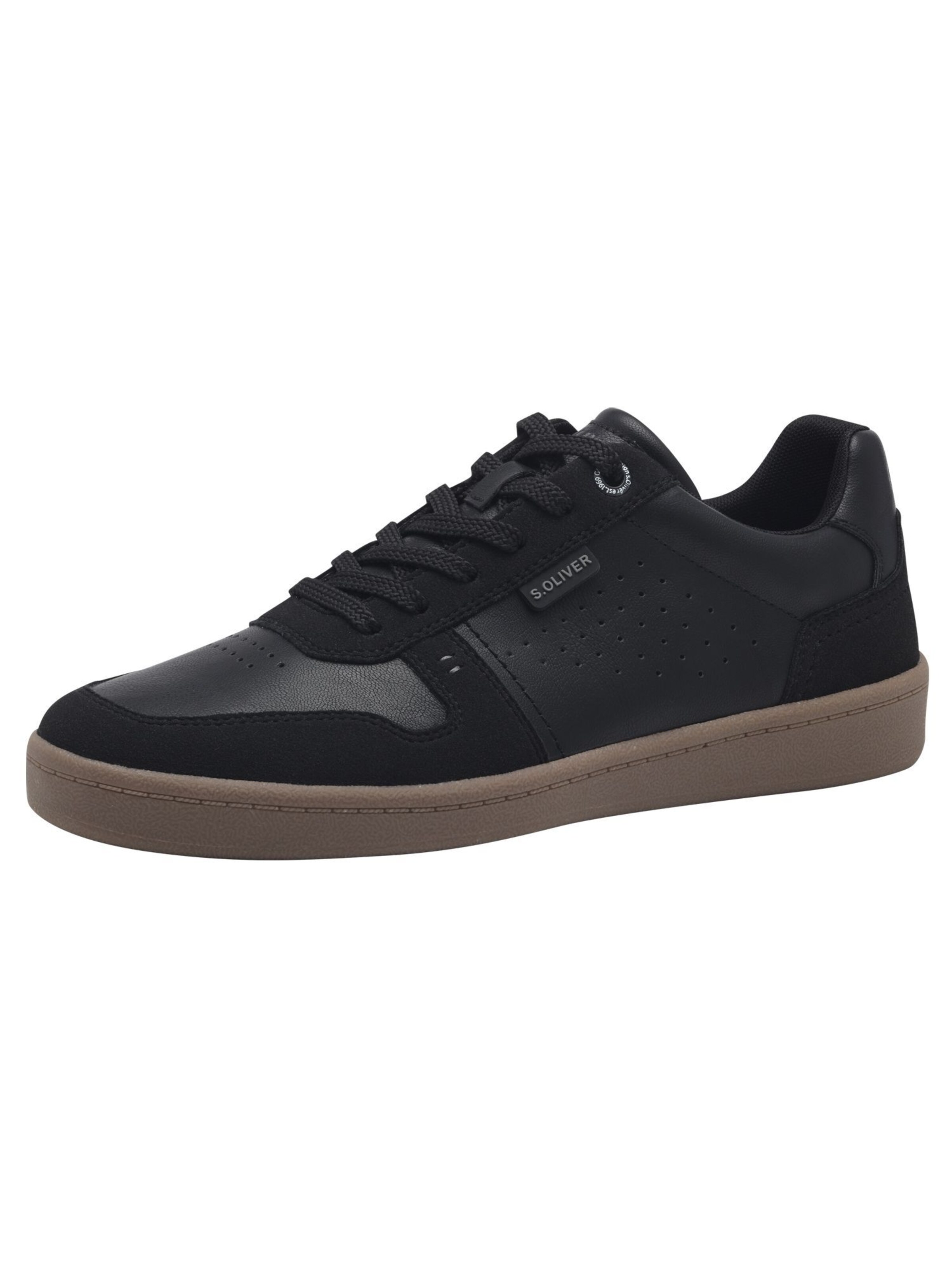 s.Oliver Sneakers laag in Zwart: voorkant