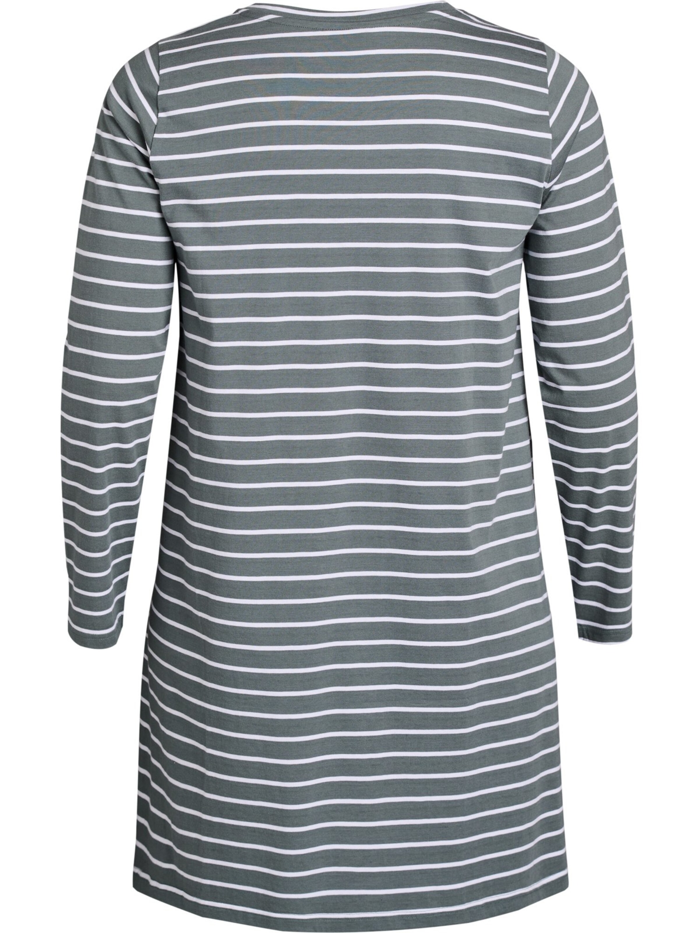 Zizzi Nachthemd 'Iv' in Grün