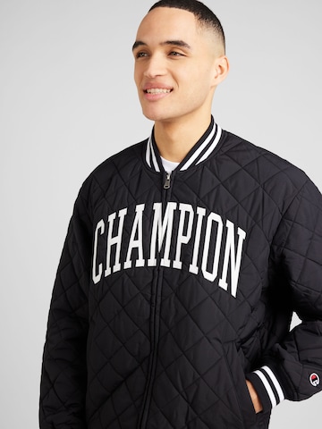 Champion Authentic Athletic Apparel Демисезонная куртка в Черный