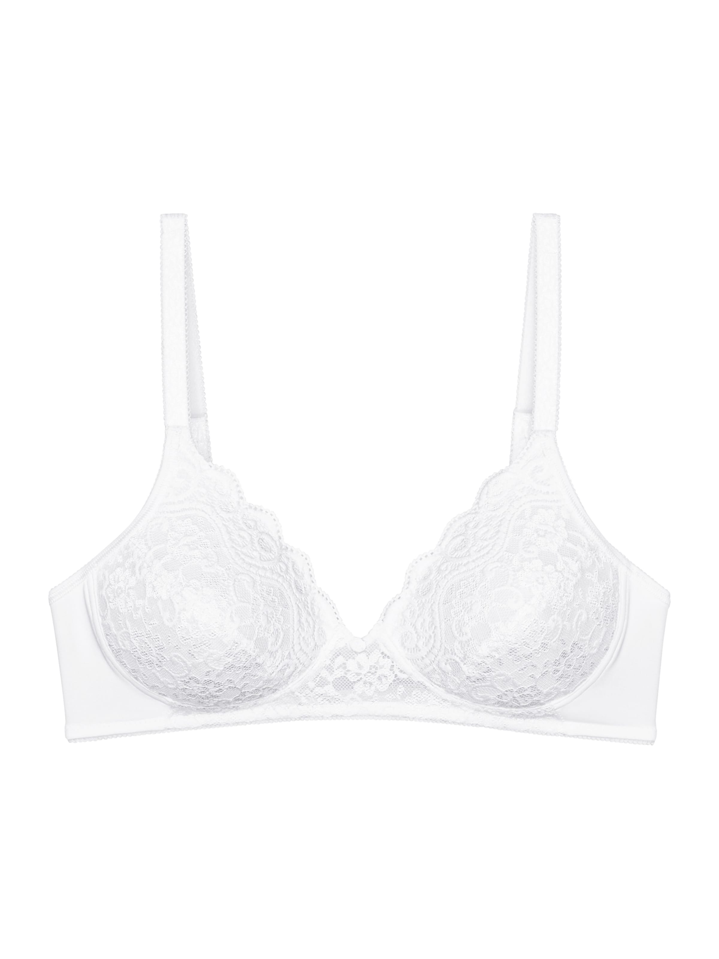 TRIUMPH - Soutien de tecido Soutien ' Amourette ' em branco: frente