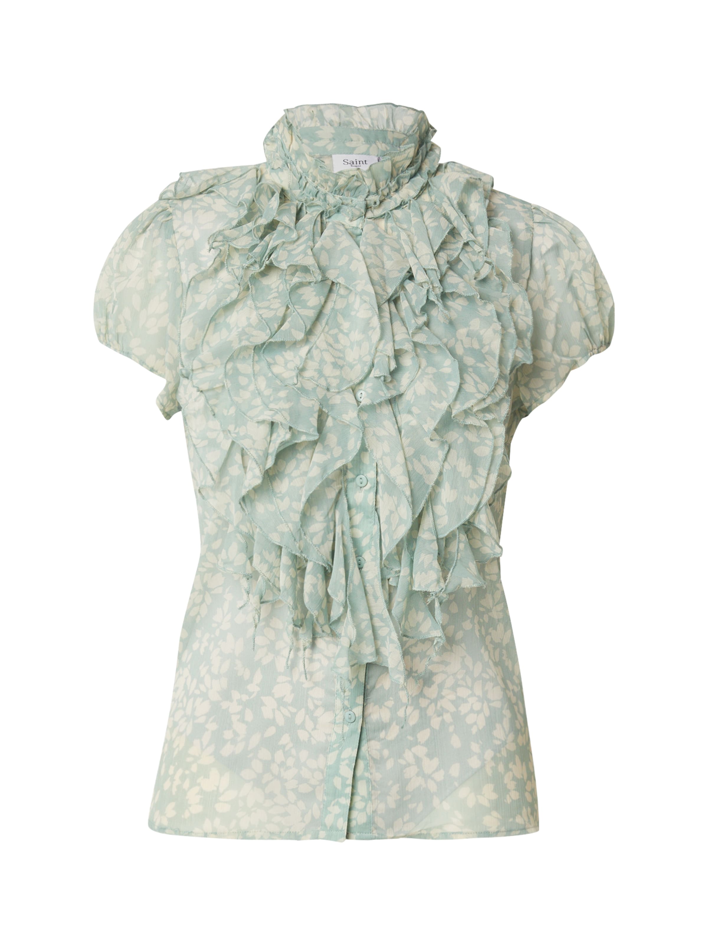 SAINT TROPEZ Shirt 'LiljaSZ' in Blue: front