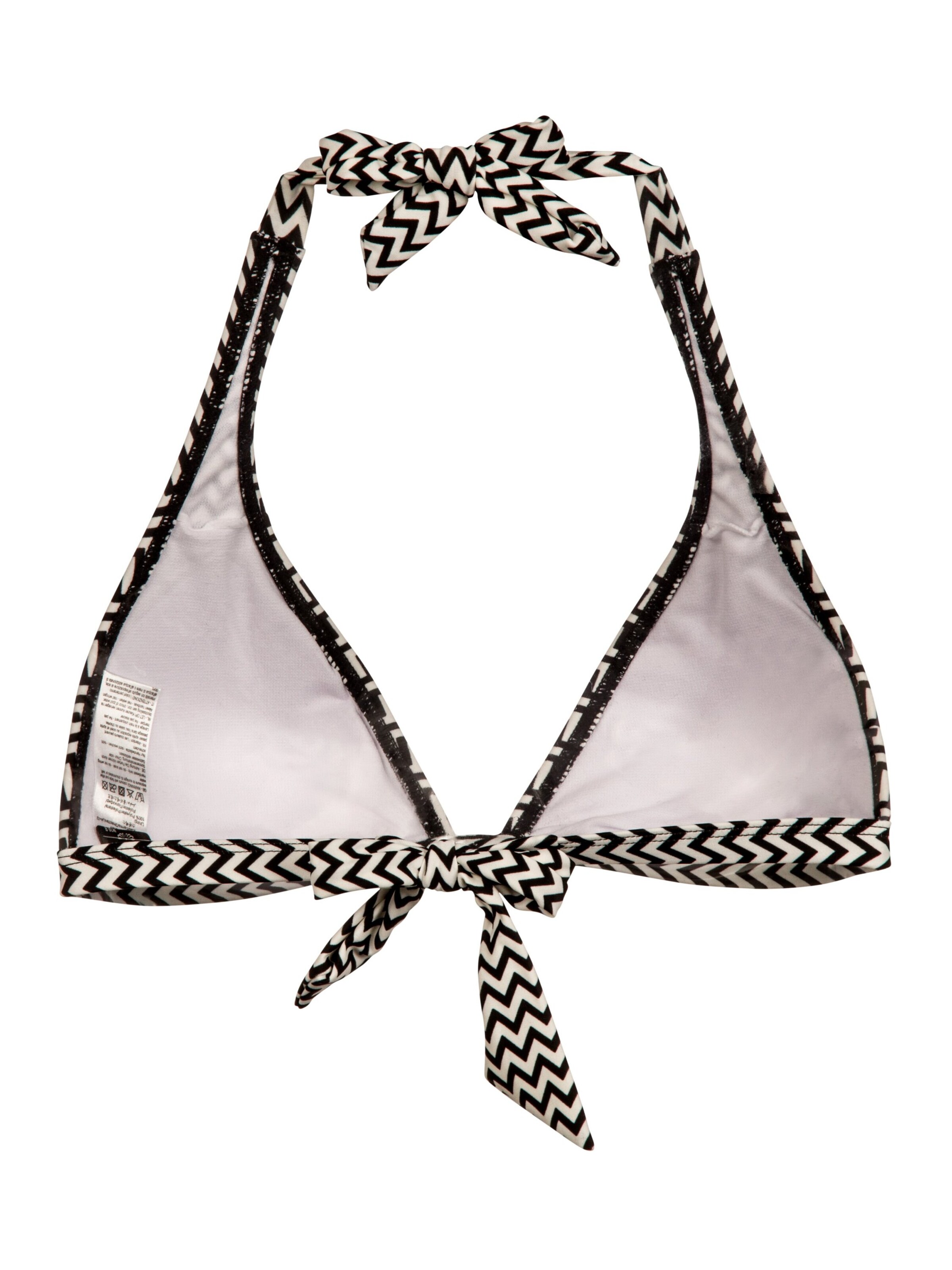 PROTEST Triangle Bikini top 'MM NANNA CCUP' in White