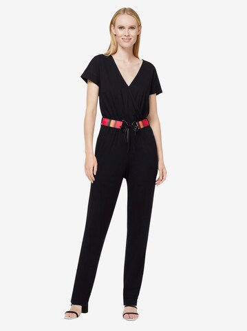 heine Jumpsuit in Zwart: voorkant