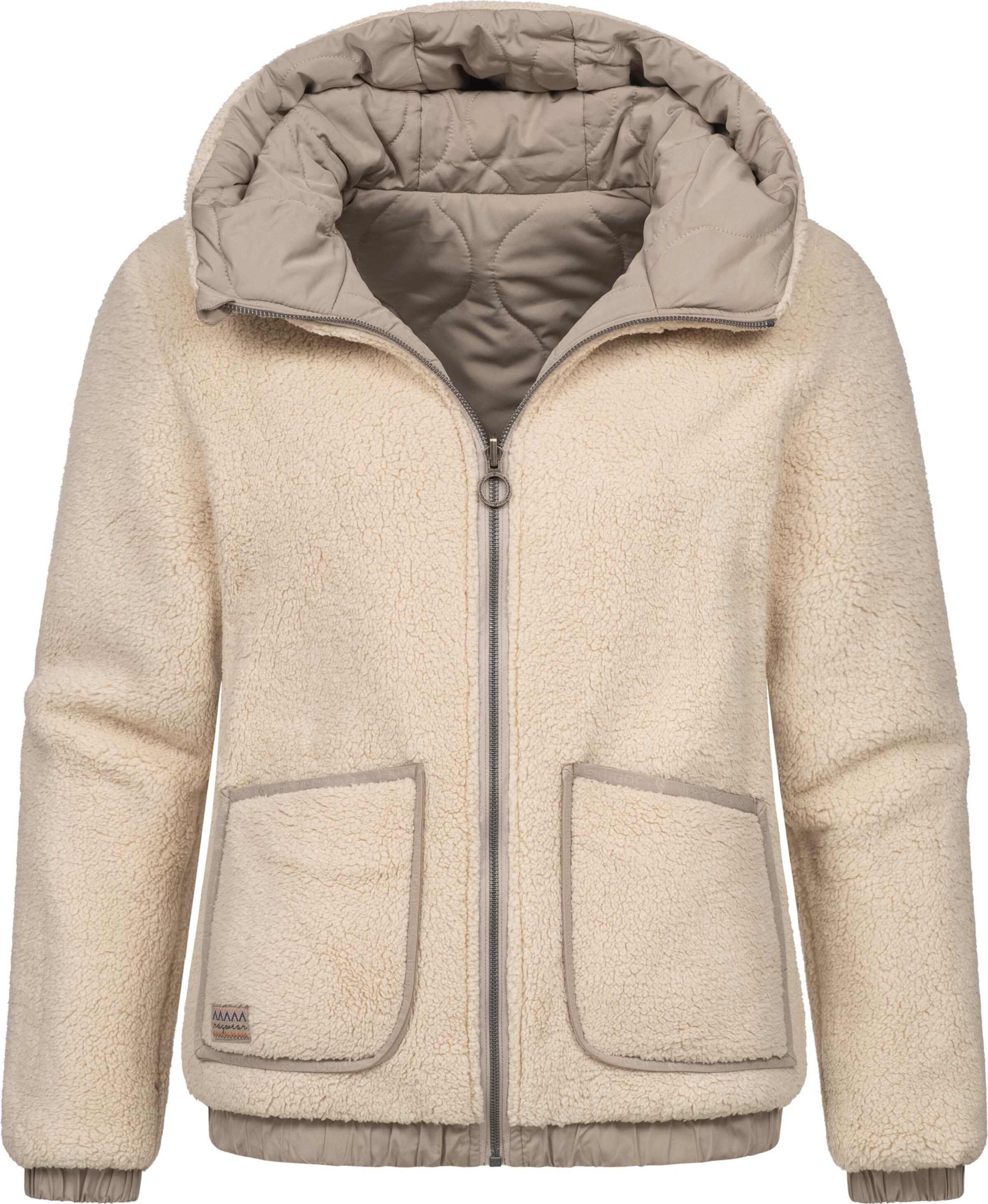 Ragwear Winter jacket 'Qaria' in Beige