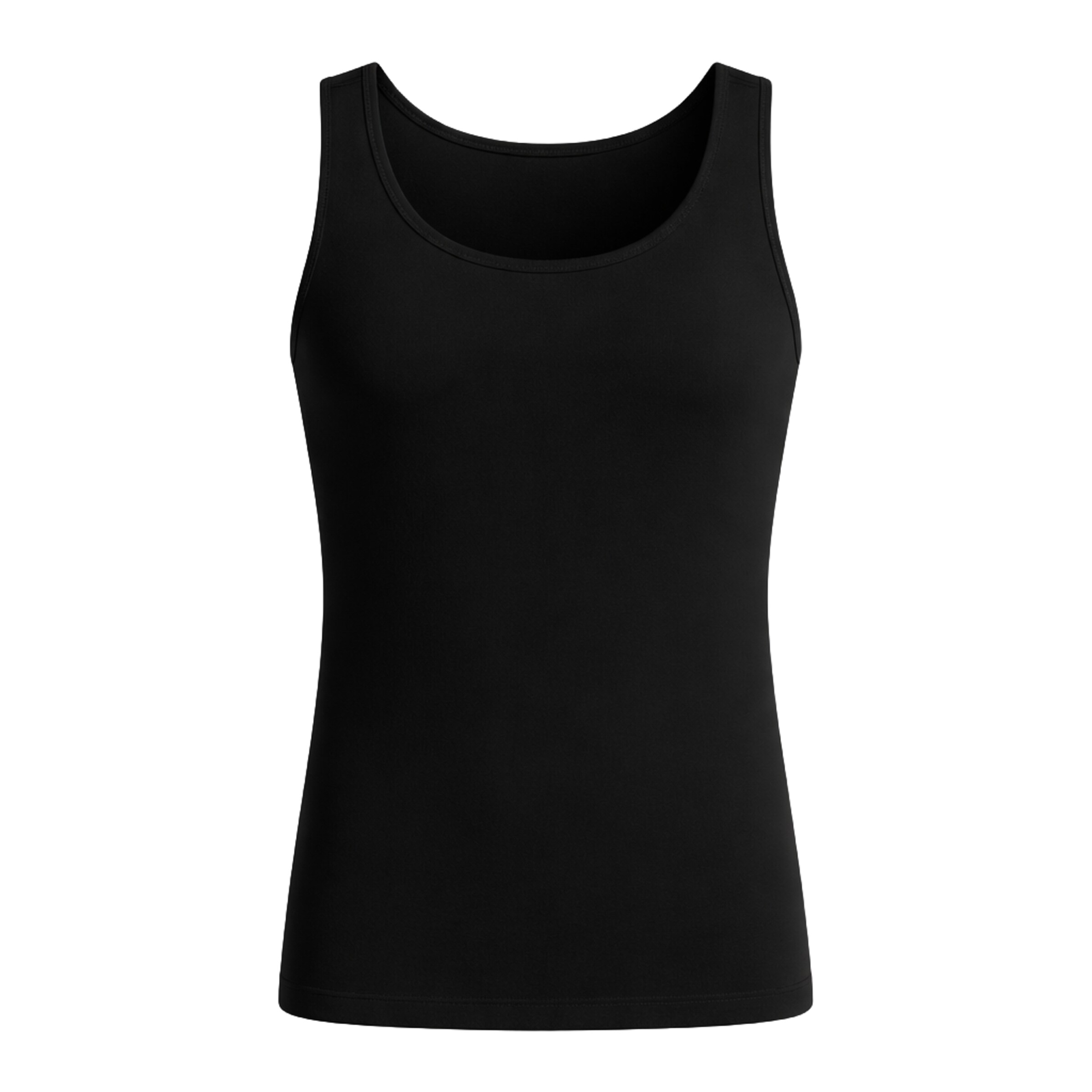 Blackspade Undershirt in Black: front