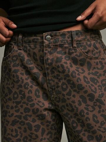 Wide leg Jeans de la Next pe maro