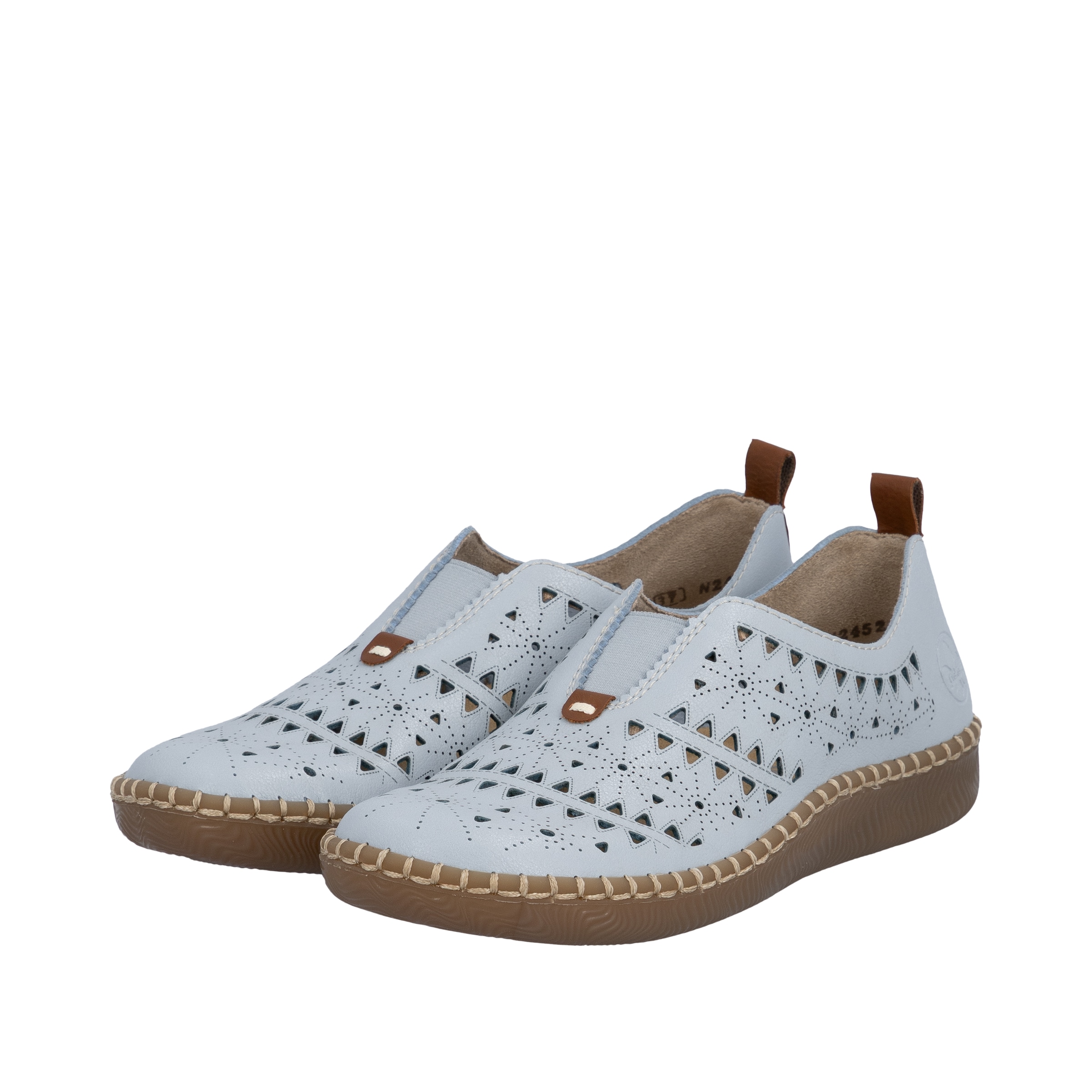 Chaussure basse Rieker en bleu