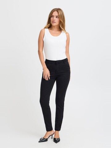 regular Pantaloni chino ' PZBONNIE Chino Pant ' di PULZ Jeans in nero