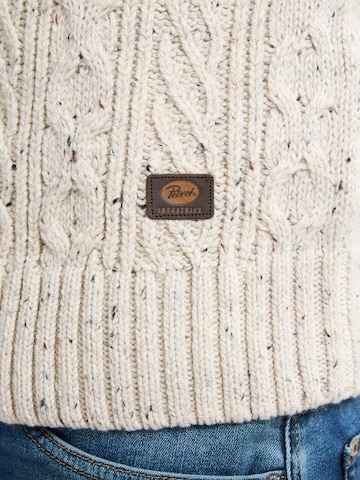 Pull-over Petrol Industries en beige