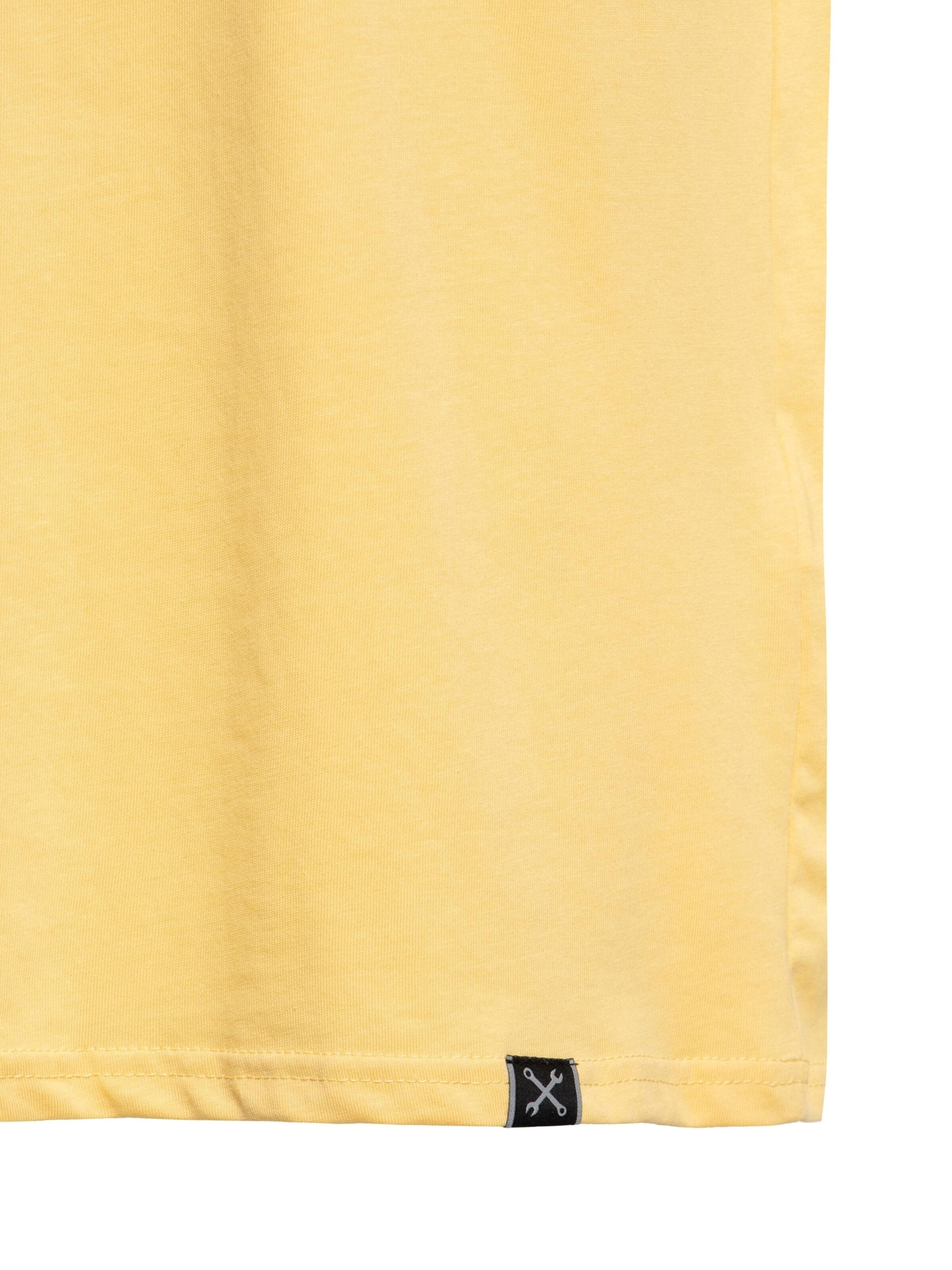King Kerosin Shirt 'Lava' in Yellow