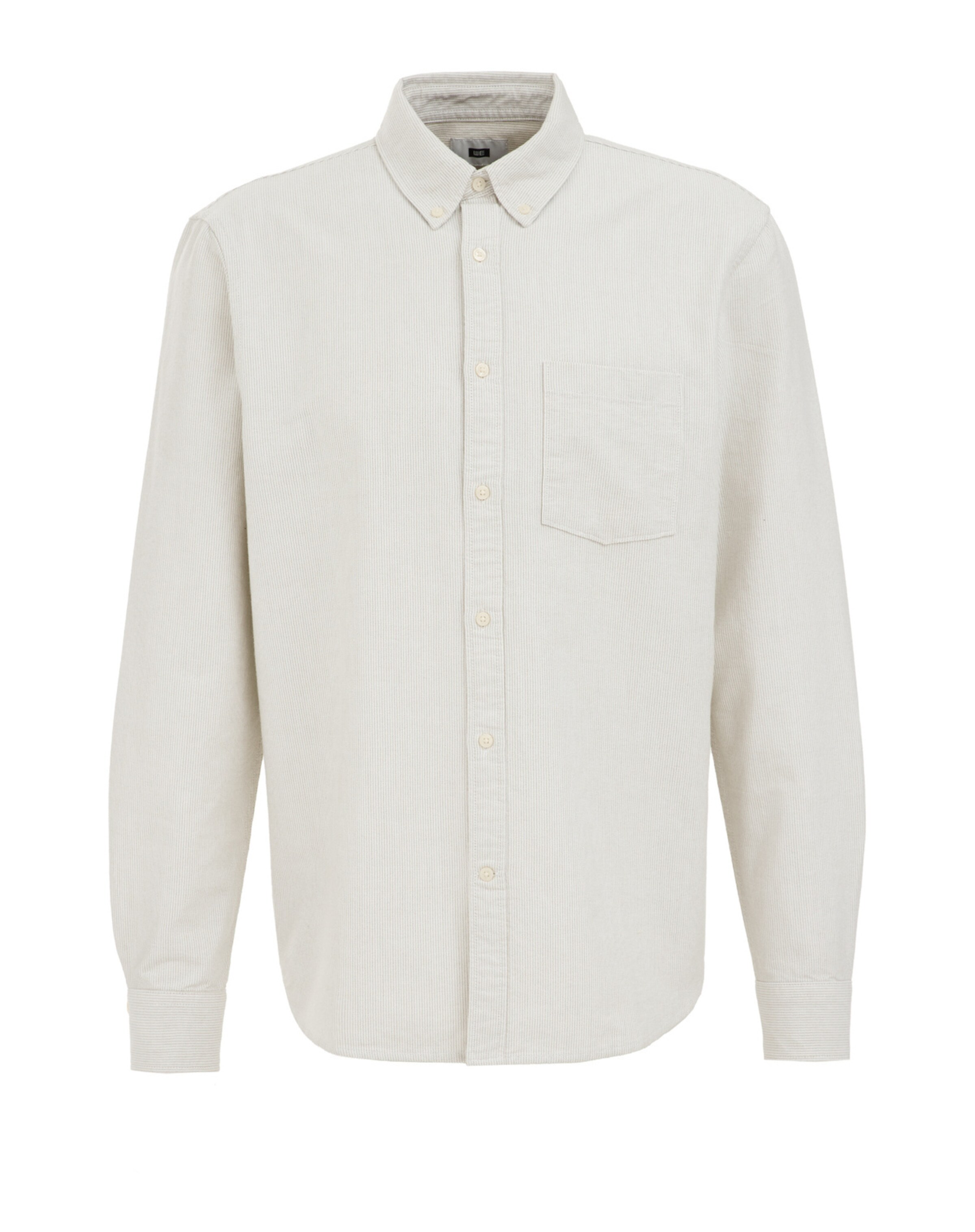 Regular fit Camicia di WE Fashion in bianco: frontale