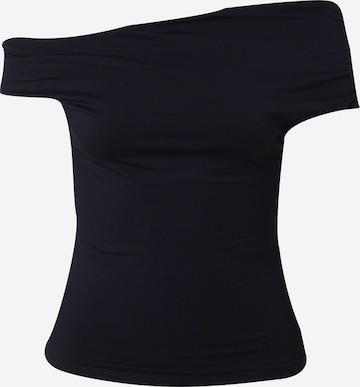 Abercrombie & Fitch - Camiseta en negro: frente