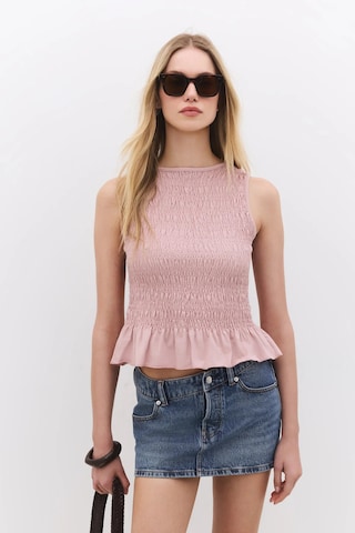 No Matter What Bluse in Pink: Vorderseite