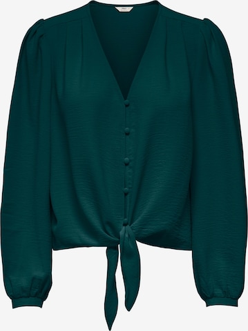 ONLY Bluse 'METTE' i grøn: forside