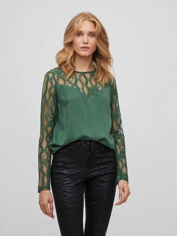 VILA Shirt in Groen: voorkant