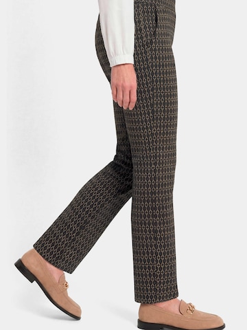 Goldner Regular Broek 'Carla' in Zwart