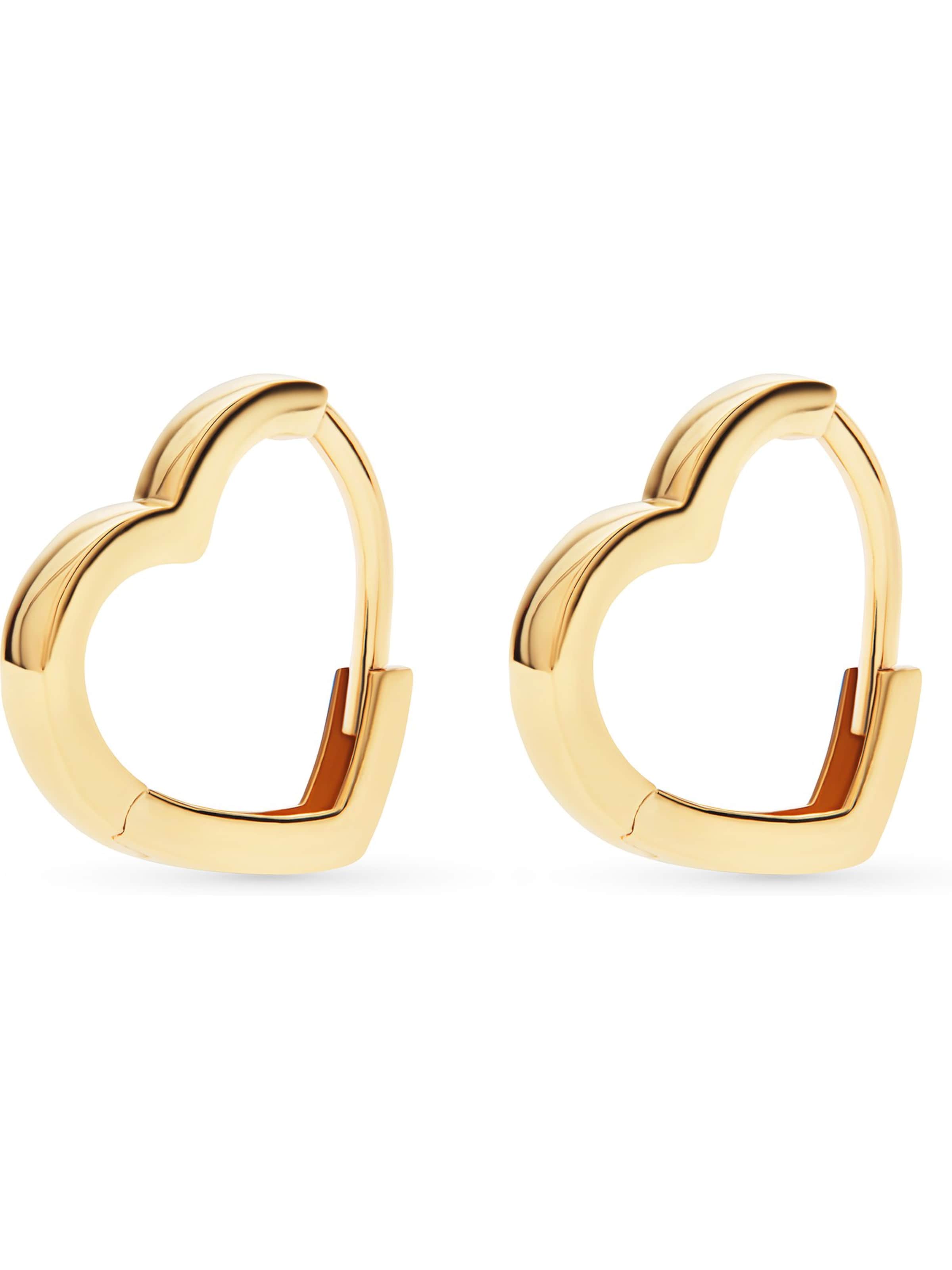 FAVS Ohrringe in Gold: Vorderseite