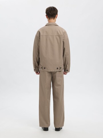 SELECTED Regular Pants in Grey