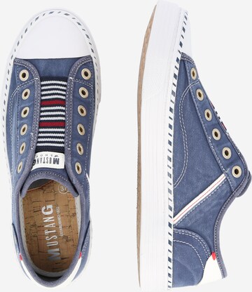 Slip on MUSTANG en bleu