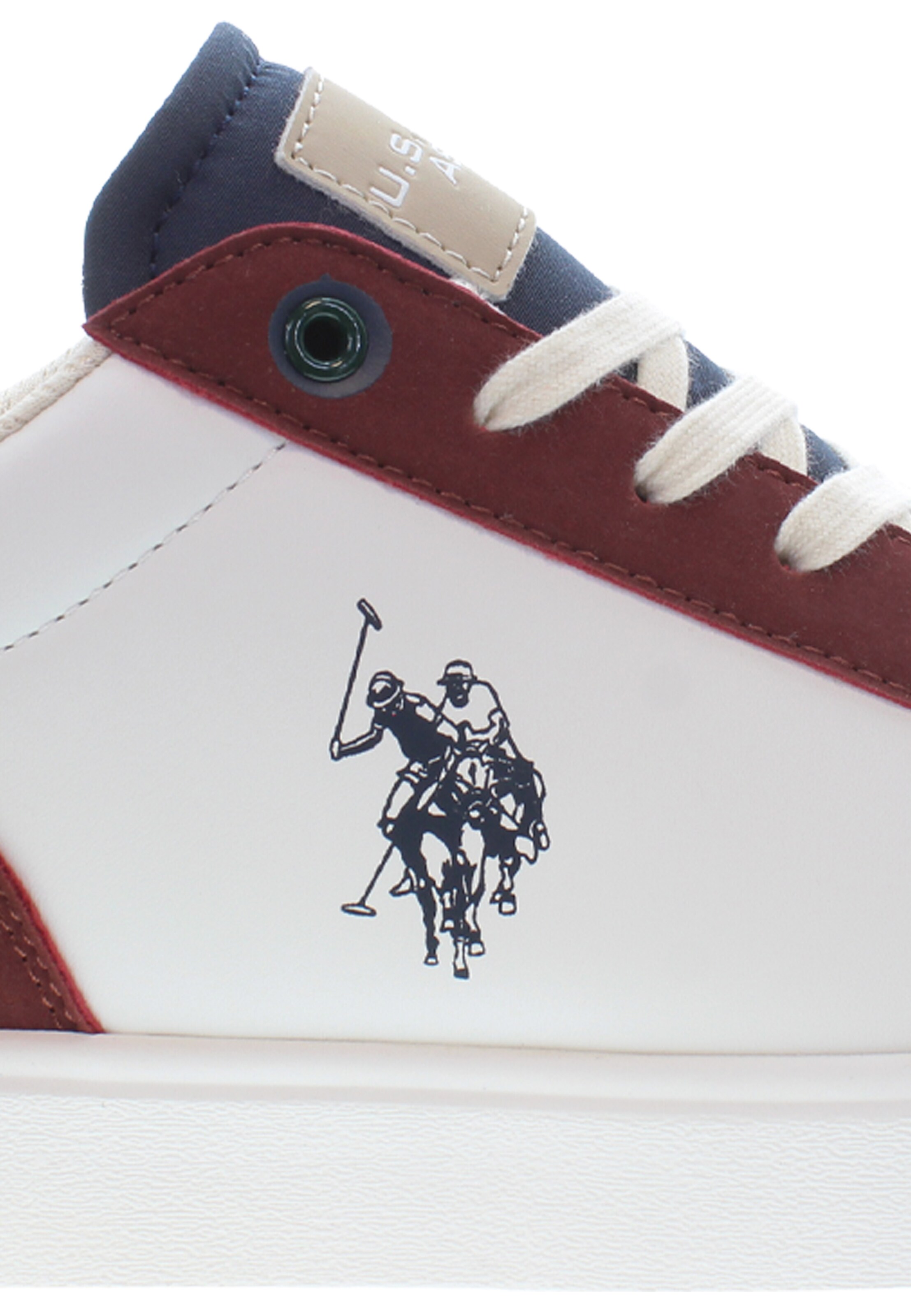Sneaker bassa di U.S. POLO ASSN. in bianco