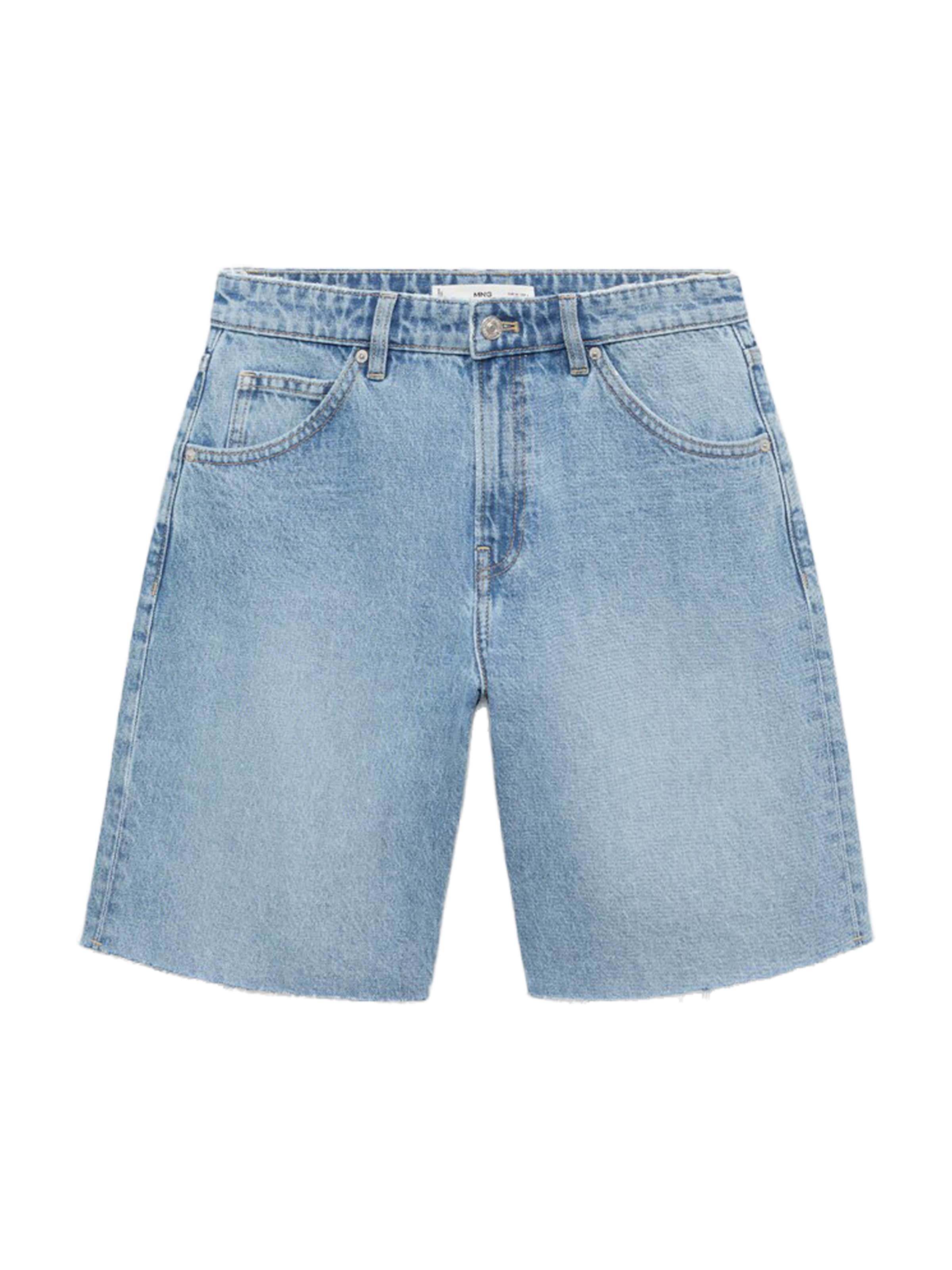 MANGO Ohlapna forma Kavbojke 'ANNE' | modra barva: sprednja stran