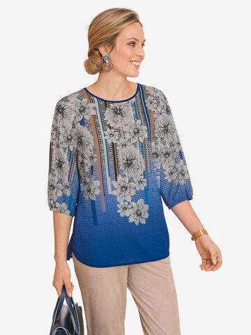 Goldner Blouse in Blauw: voorkant