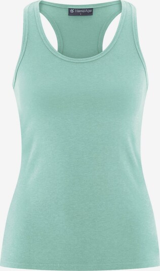 HempAge Top in türkis, Produktansicht
