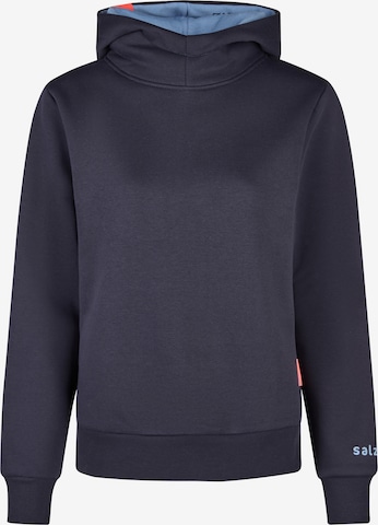 salzhaut Sweatshirt 'Talken' in Blau: Vorderseite