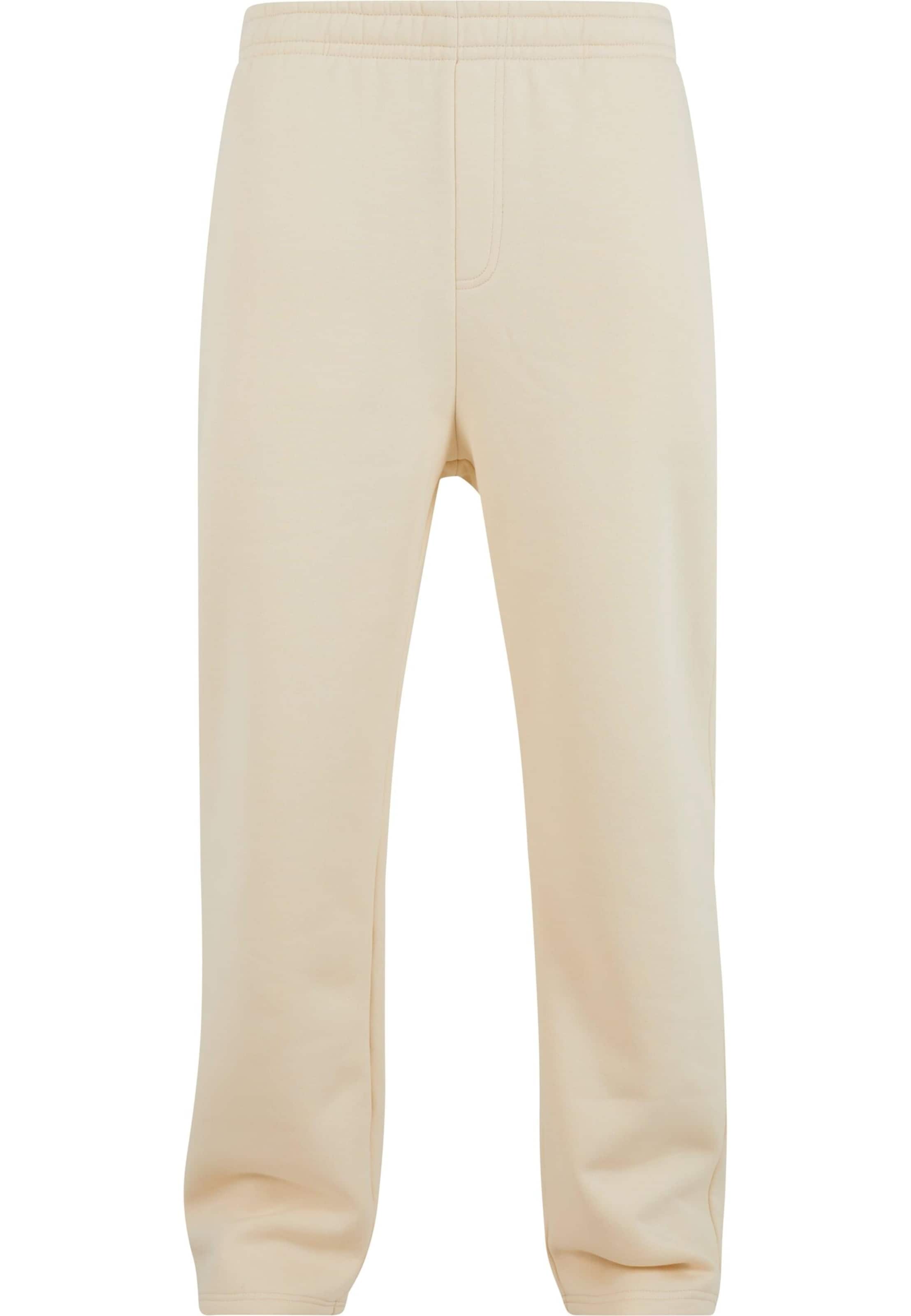 Urban Classics Trousers in Beige: front