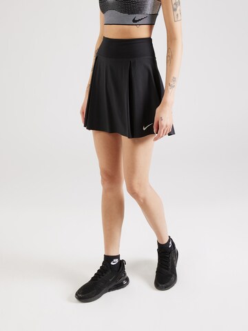 NIKE Sports skirt in Black: front