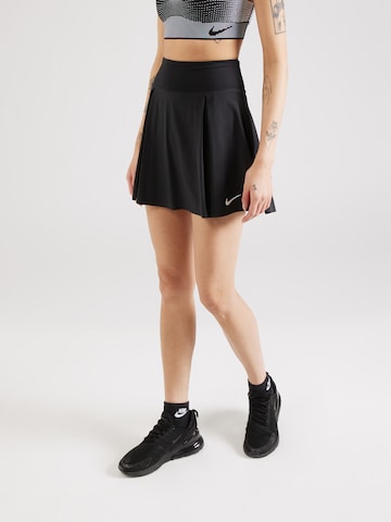 NIKE Athletic Skorts in Black: front