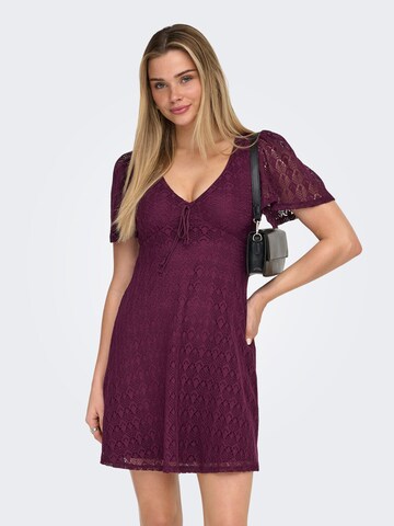 Robe 'ONLDaniella' ONLY en violet : devant