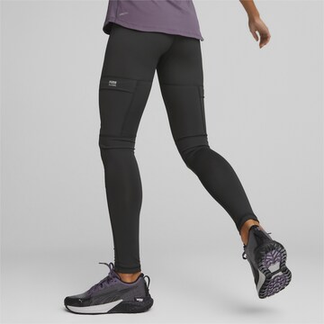 Skinny Pantaloni sport de la PUMA pe negru
