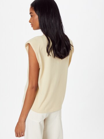 Top 'Fran' di Gina Tricot in beige