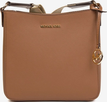 Sac bandoulière 'North South' Michael Kors en beige : devant