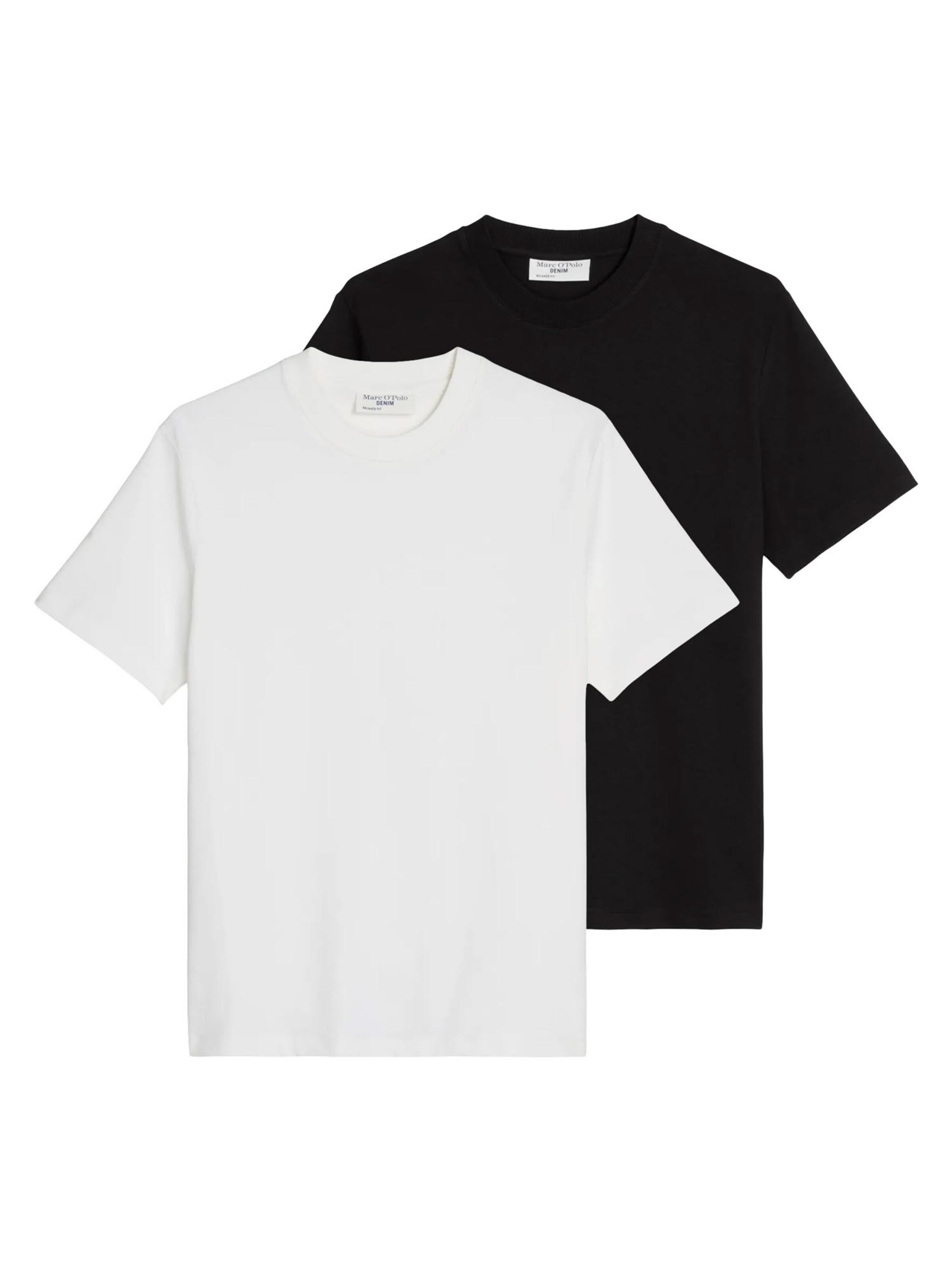 Marc O'Polo DENIM Shirt 'Basic' in Black: front