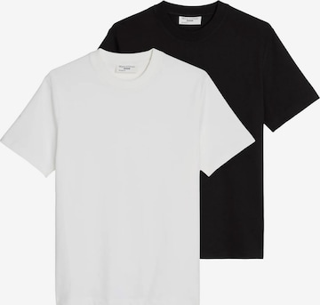 Marc O'Polo DENIM Shirt 'Basic' in Black: front