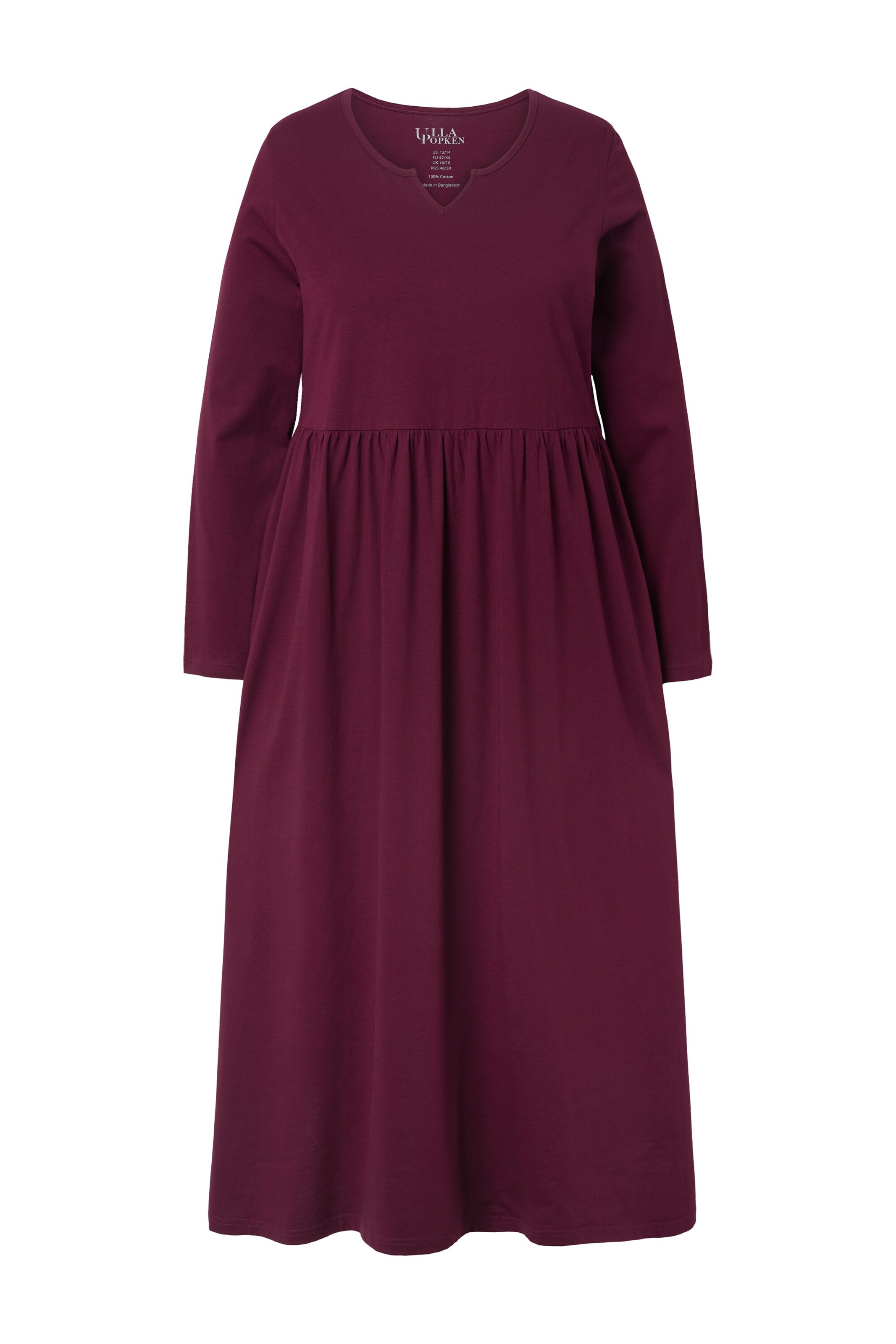 Ulla Popken Kleid in Lila: Vorderseite