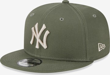 Cappello da baseball di NEW ERA in verde: frontale