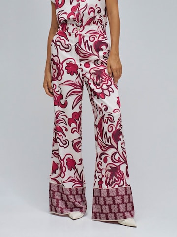 Salsa Jeans Wide Leg Hose in Rot: Vorderseite