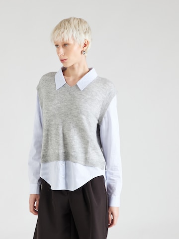 BONOBO - Pullover 'SHIRKRITEF' em cinzento: frente