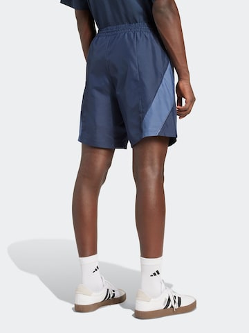 ADIDAS SPORTSWEAR Regular Sports trousers 'STADIUM' in Blue