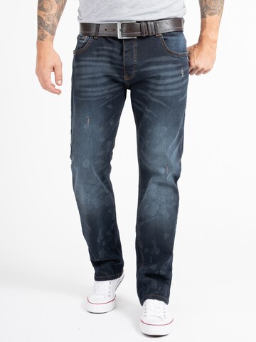 Rock Creek Regular Jeans in Blue: front