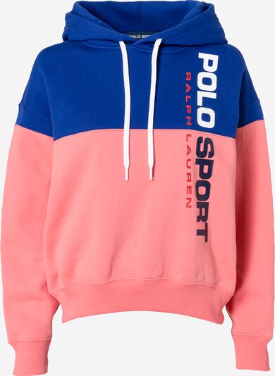 Polo Ralph Lauren Sweatshirt em azul real / rosa claro / vermelho / preto / branco, Vista do produto
