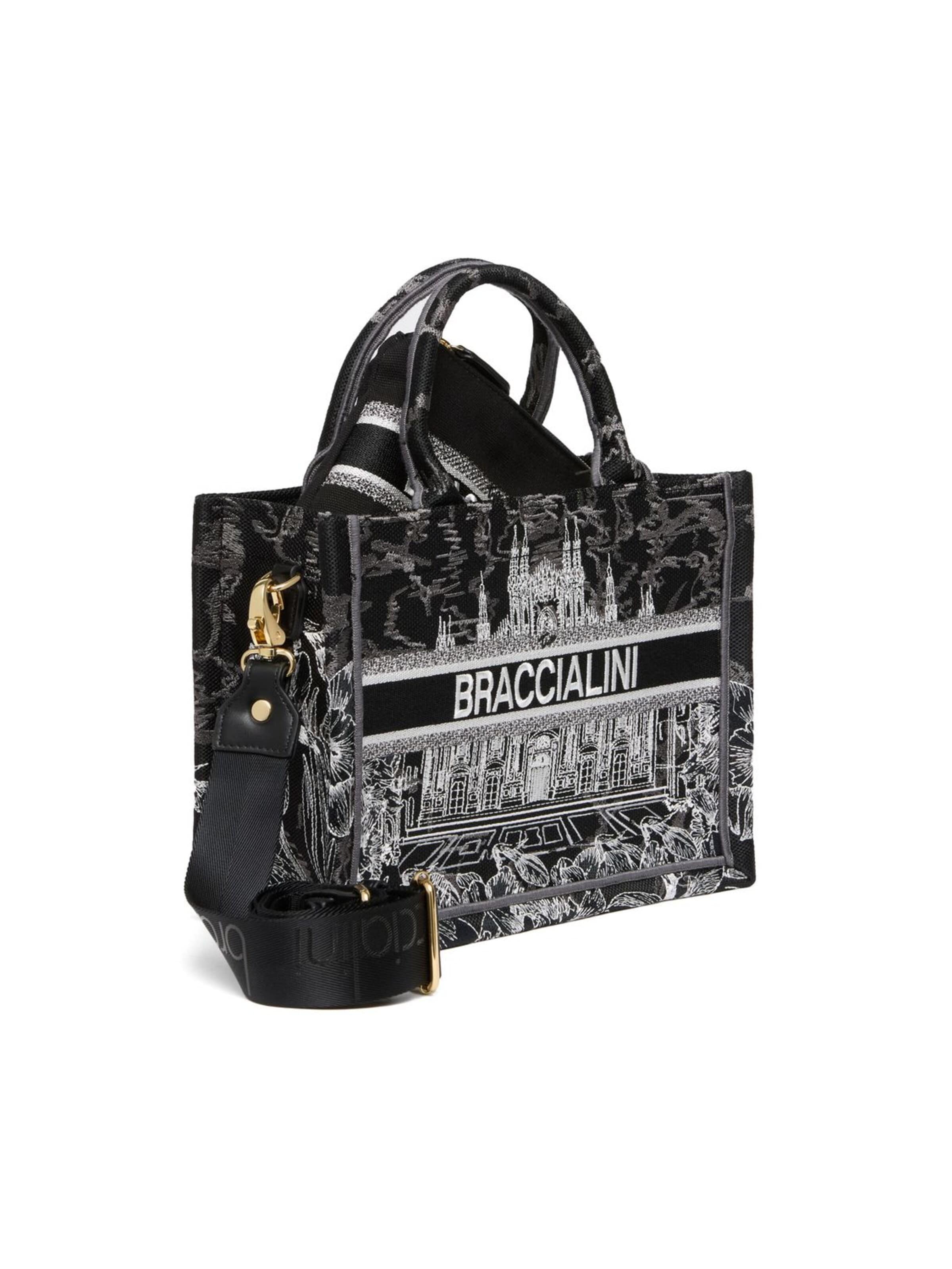 Borsa a mano 'Queen' di Braccialini in colori misti